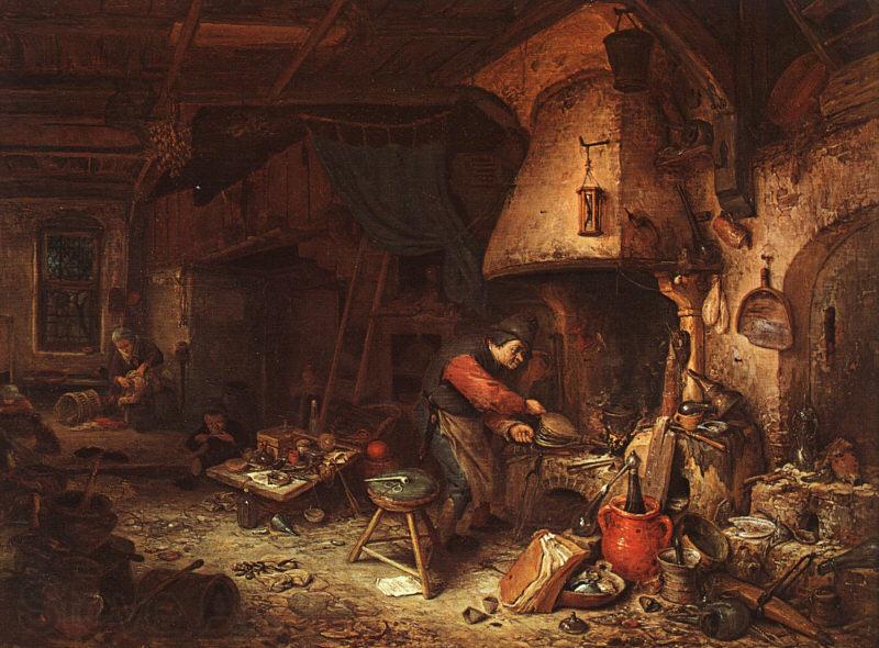 Anthony Van Dyck An Alchemist Spain oil painting art